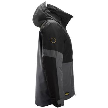 SNICKERS 1104 Waterproof Insulated Jacket, Steel Grey/Black