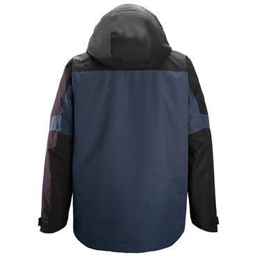 SNICKERS 1104 Waterproof Insulated Jacket, Navy/Black
