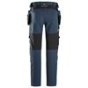SNICKERS 6218 AW Stretch Trousers HP Navy/Black 31 x 32"