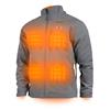 MILWAUKEE M12HJGREY5-0S M12 Heated Grey Work Jacket, Small