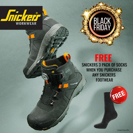 Black Friday Snickers Footwear Free Socks
