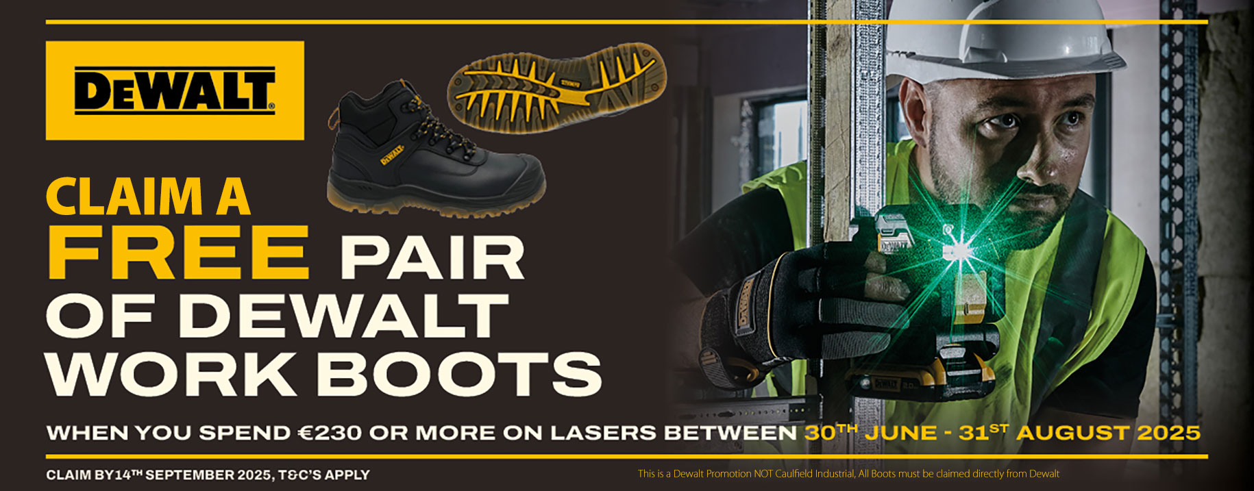 Dewalt Laser Free Boots